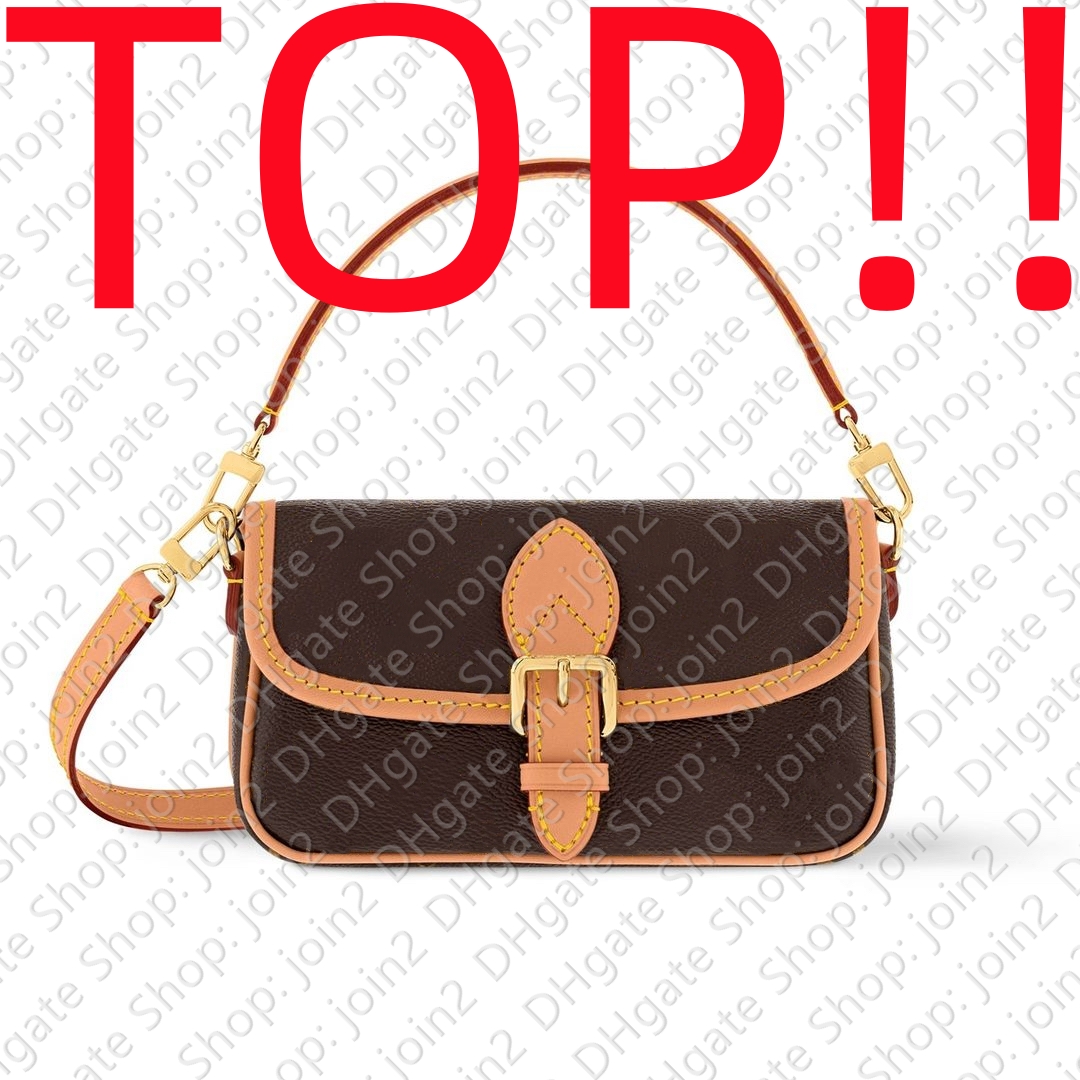 Baguette Bags TOP. M83566 NANO DIANE Designer Handbag Purse Hobo Satchel Clutch Evening Shoulder Crossbody Bag Pochette Accessoires