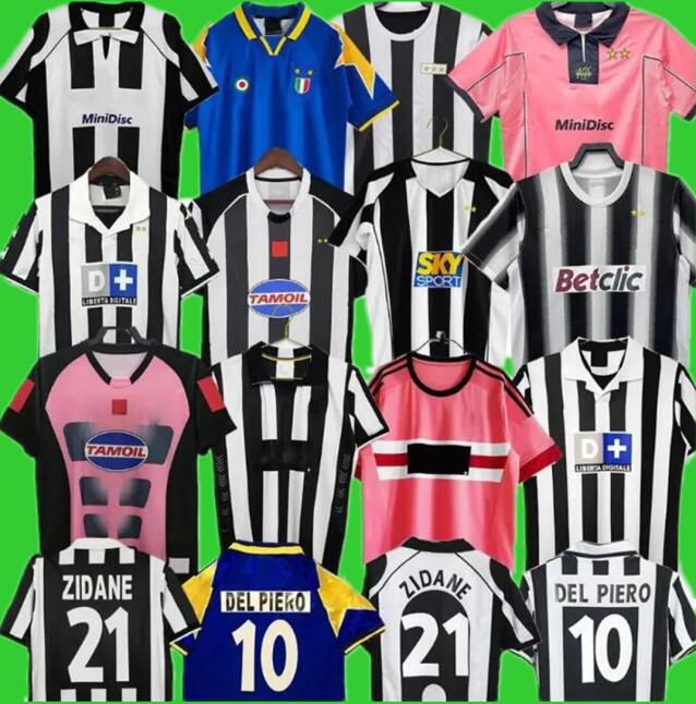 1997 1998 JUVE DEL PIERO Retro soccer jerseys 1984 92 94 95 96 97 98 99 00 01 02 03 04 05 06 07 11 12 14 15 16 17 18 19 ZIDANE DAVIDS INZAGHI Vintage football shirt maillot de foot