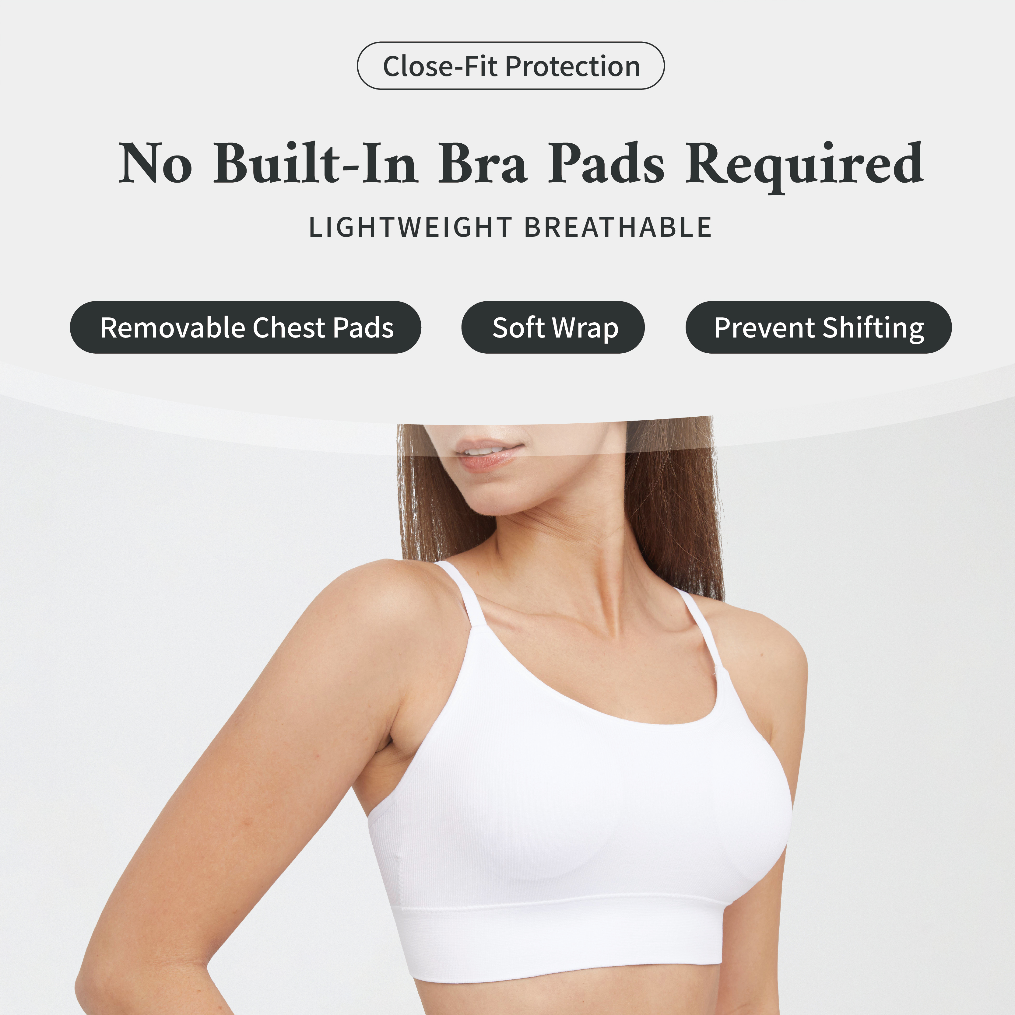 AMRIY Womens Sports Bras for Women Light Support Padded Workout women Supportive Seamless Women's Wireless Yoga Bra K2206