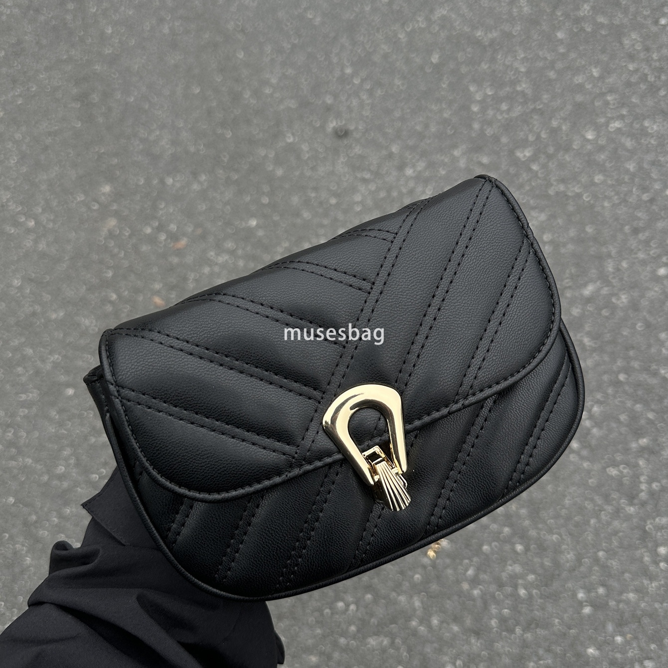 Xiaoxiangfeng Lingge Chain Bag for Women's New Texture and Elegance Unique Design Single Shoulder Bag Crossbody Small Square Bag