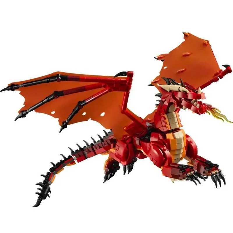 Blocks IN STOCK 2024 New Ideas 21348 Dungeonsed Red Dragons Tale Building Blocks House Model Assembly Toys z241126