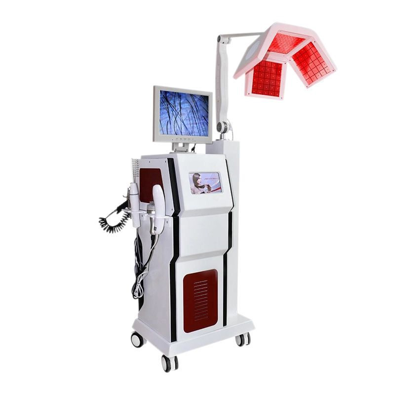 Professional Hair Growth/Regrowth Diode Laser Hair Follicles Analysis Electric Scalp Microscopic Detector Diagnostics 650nm Hair Therapy Machine