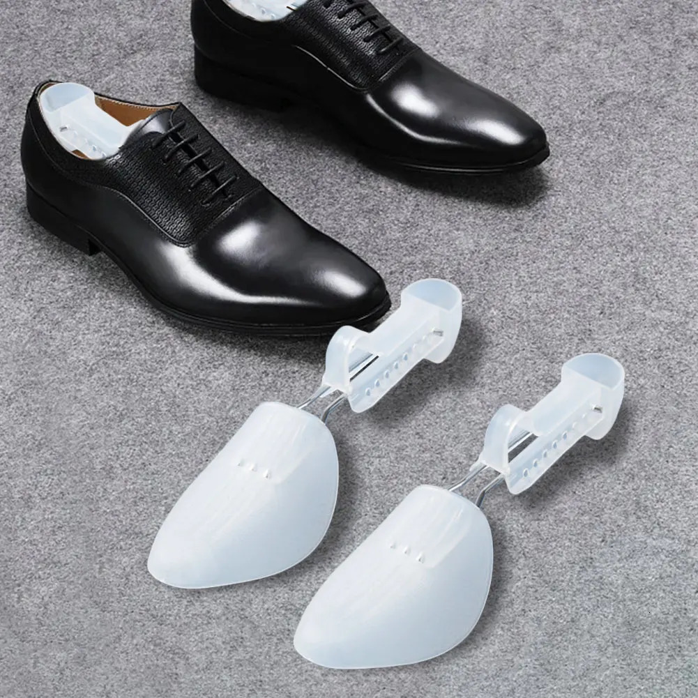 15Pairs Shoe Stretcher Practical Plastic Adjustable Trees for Men Women Portable Shaper Extended Stretchers Holder 240704