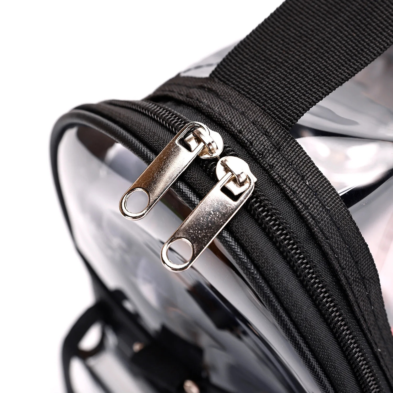 Barber Makeup Bag Salon Makeup Tool Backpack Hair Compression Portable Storage Box Transparent Waterproof Travel Handbag 240704bj