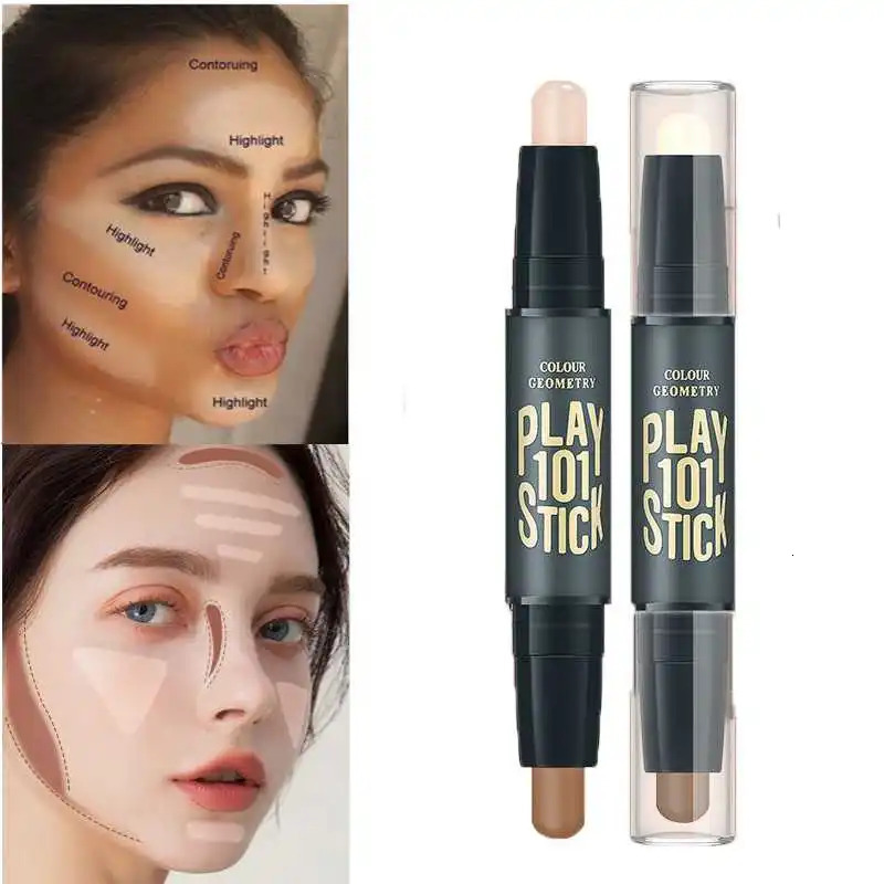 High Quality Professional Makeup Base Foundation Cream for Face Concealer Contouring for Face Bronzer Beauty Womens Cosmetics i240705