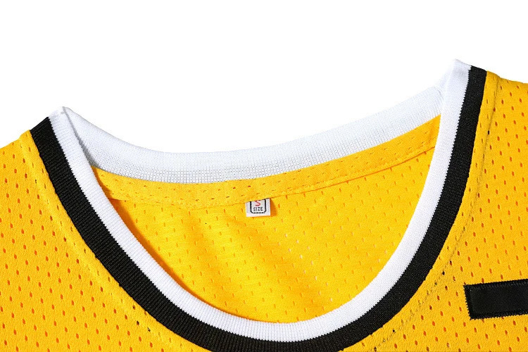 Movie version yellow basketball jersey No.7 Croatia JUGOPLASTIKA 7 KUKOC embroidery outdoor quick-drying breathable sportswear 240619