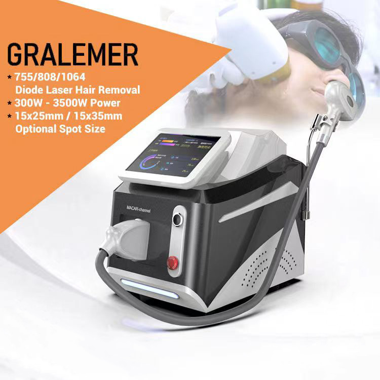 Picosecond Laser Painless Tattoo Removal Machine 2500W Powerful 808 Diode Laser Hair Removal Permanent