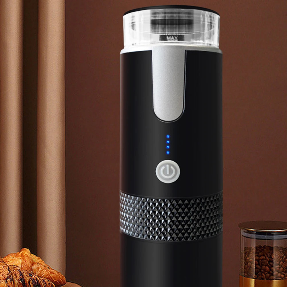 170ML Maker Portable Automatic hine Wireless Compatible with Capsule Ground Coffee for Camping Travel Hiking 240704