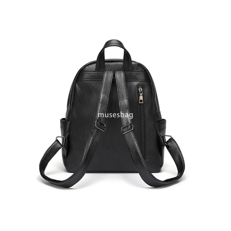 Designer women's atmospheric backpack new trendy Korean version versatile fashion leather classic backpack practical large capacity travel backpa