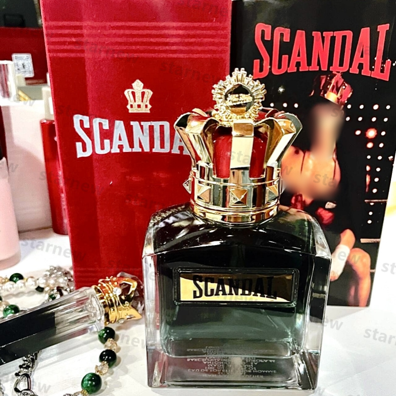 Parfum scandale parfum forte odeur pour hommes 100ml 3.4oz EAU DE PARFUM Parfum Cologne Spray de parfum de haute qualité pour hommes 3