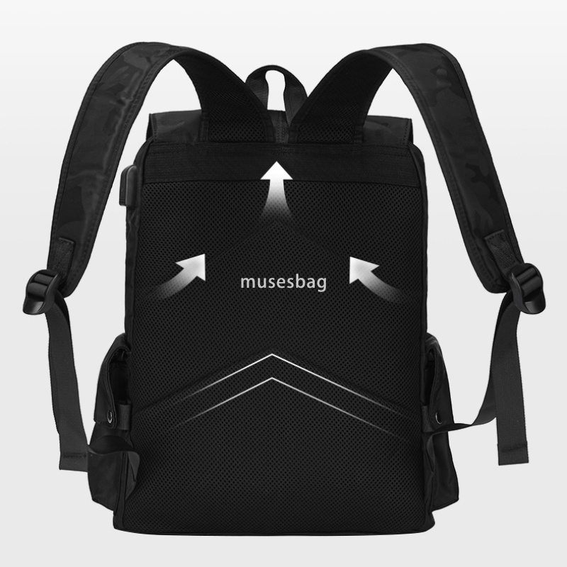 High end men's backpack with a luxurious sense of leisure commuting backpack computer bag British large capacity travel bag waterproof backpack