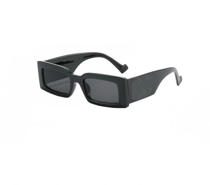 New women's sunglasses luxury designer the same classic glasses small square advanced PC plate UV400 sunglasses 6998