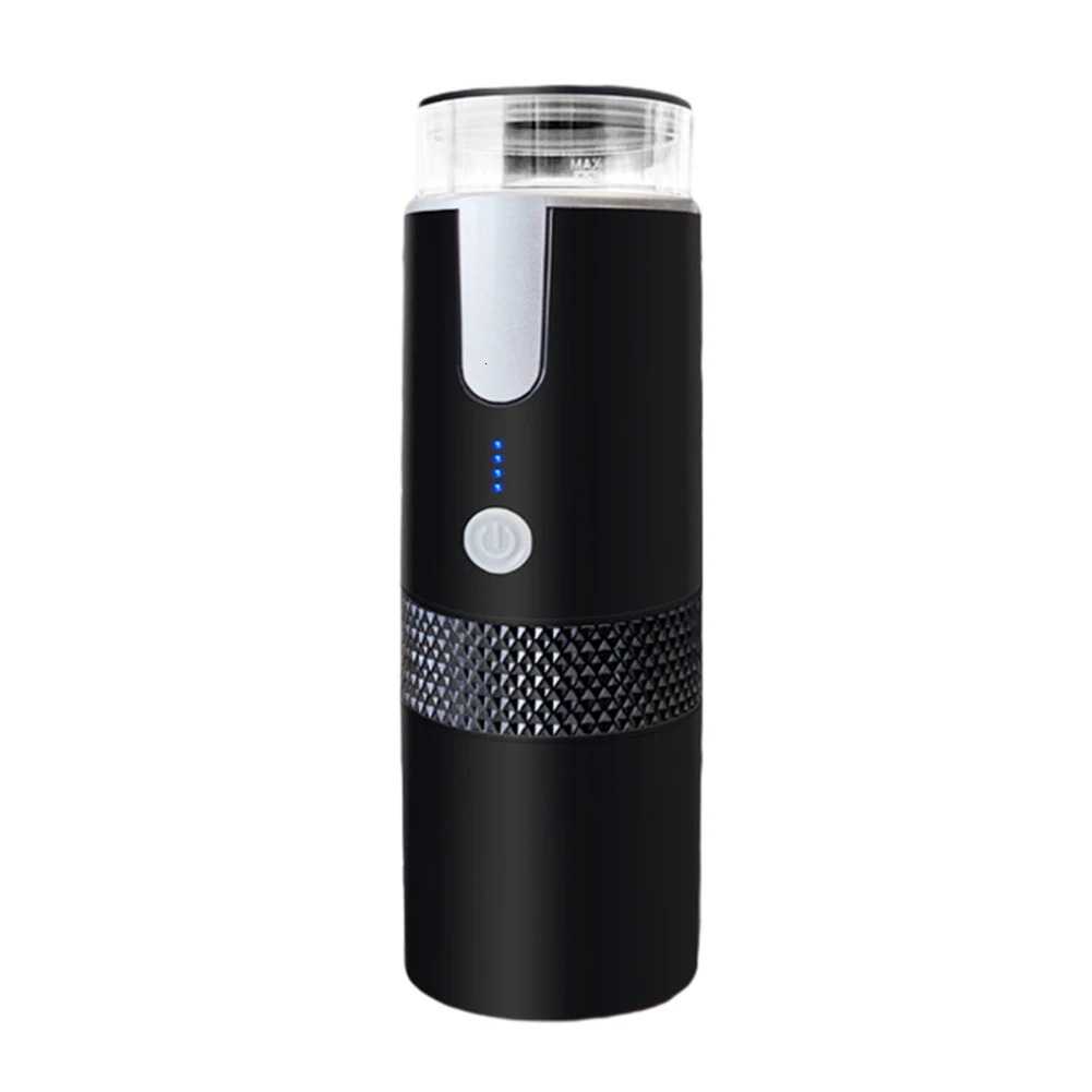 170ML Maker Portable Automatic hine Wireless Compatible with Capsule Ground Coffee for Camping Travel Hiking 240704