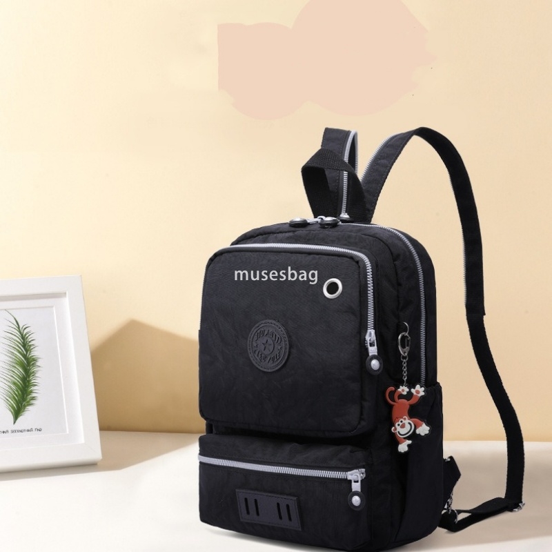 Extra high men's and women's fashionable dual-purpose bag one shoulder convertible nylon waterproof practical backpack classic multifunction