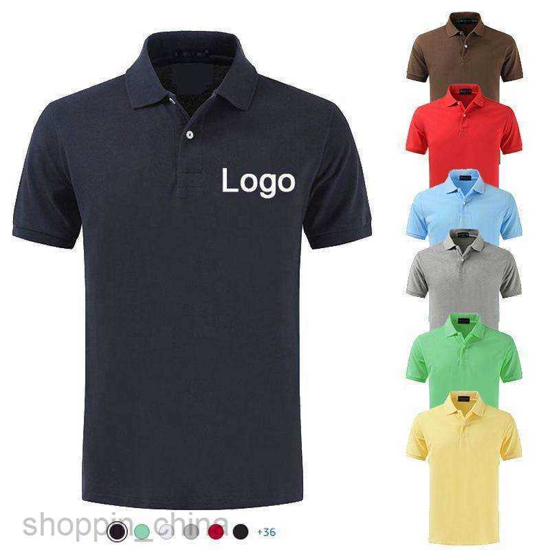 Men's Polos Shirts Summer POLO short Fashion brand design Cotton Embroidery Polo Shirts High Quality Plain Golf Polo T-shirts Custom Polo Shirts 