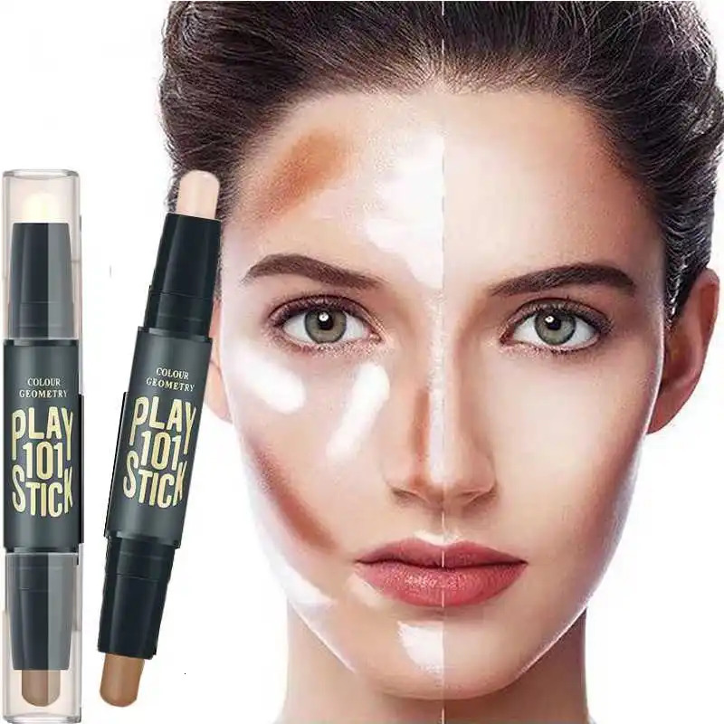 High Quality Professional Makeup Base Foundation Cream for Face Concealer Contouring for Face Bronzer Beauty Womens Cosmetics i240705