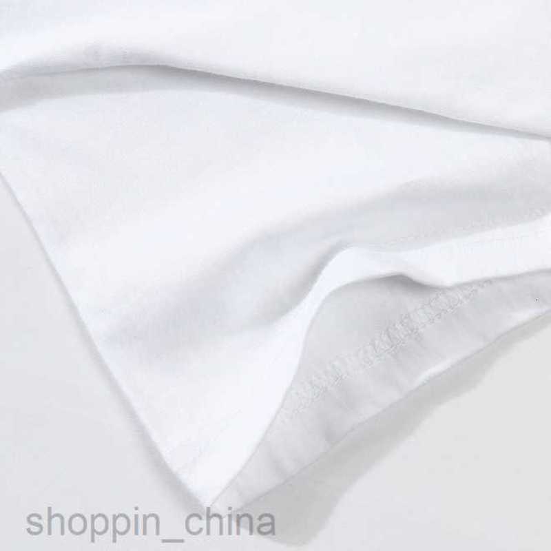 Men's T Shirts Cotton blank round neck short sleeve printed DIY hand-painted T-shirt class clothes Fashion brand tops