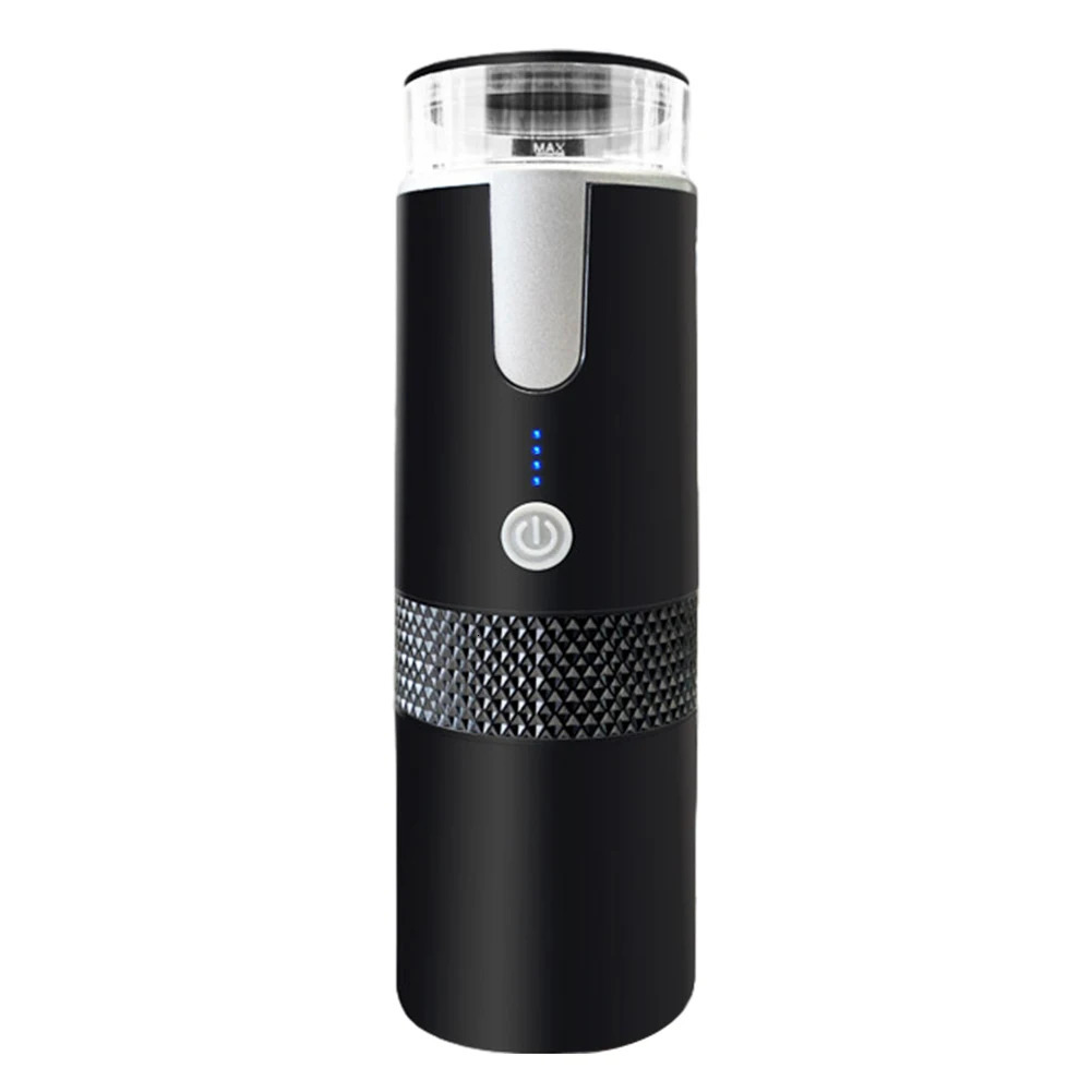 170ML Maker Portable Automatic hine Wireless Compatible with Capsule Ground Coffee for Camping Travel Hiking 240704