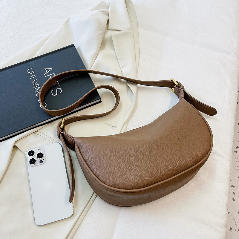 Fashion Hobo for Women PU Leather Crossbody Bags Female Casual Shoulder Messenger Handbags Ladies 2024 High Quality H7.6#17.82