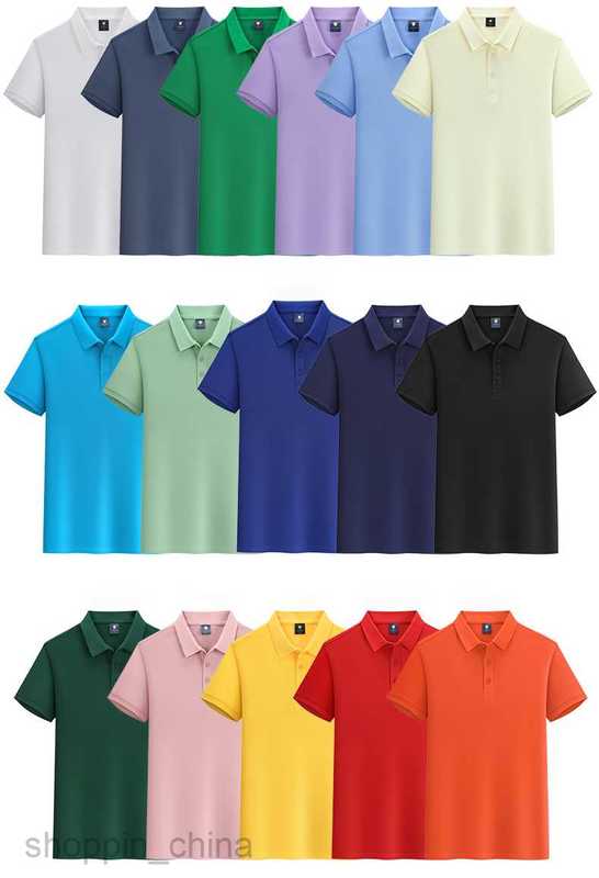 Factory price Men's Polos Shirts polyester cotton plain blank men polo shirts custom logo printed men's short sleeved embroidery polo t shir