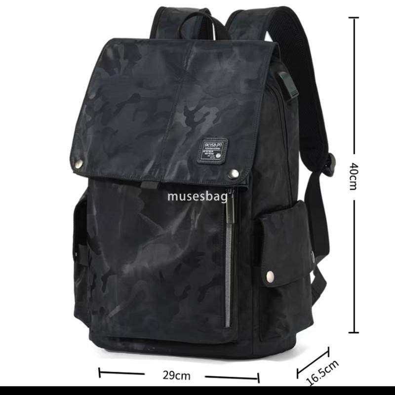 High end men's backpack with a luxurious sense of leisure commuting backpack computer bag British large capacity travel bag waterproof backpack