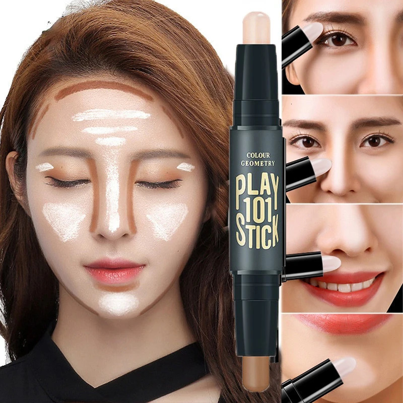High Quality Professional Makeup Base Foundation Cream for Face Concealer Contouring for Face Bronzer Beauty Womens Cosmetics i240705
