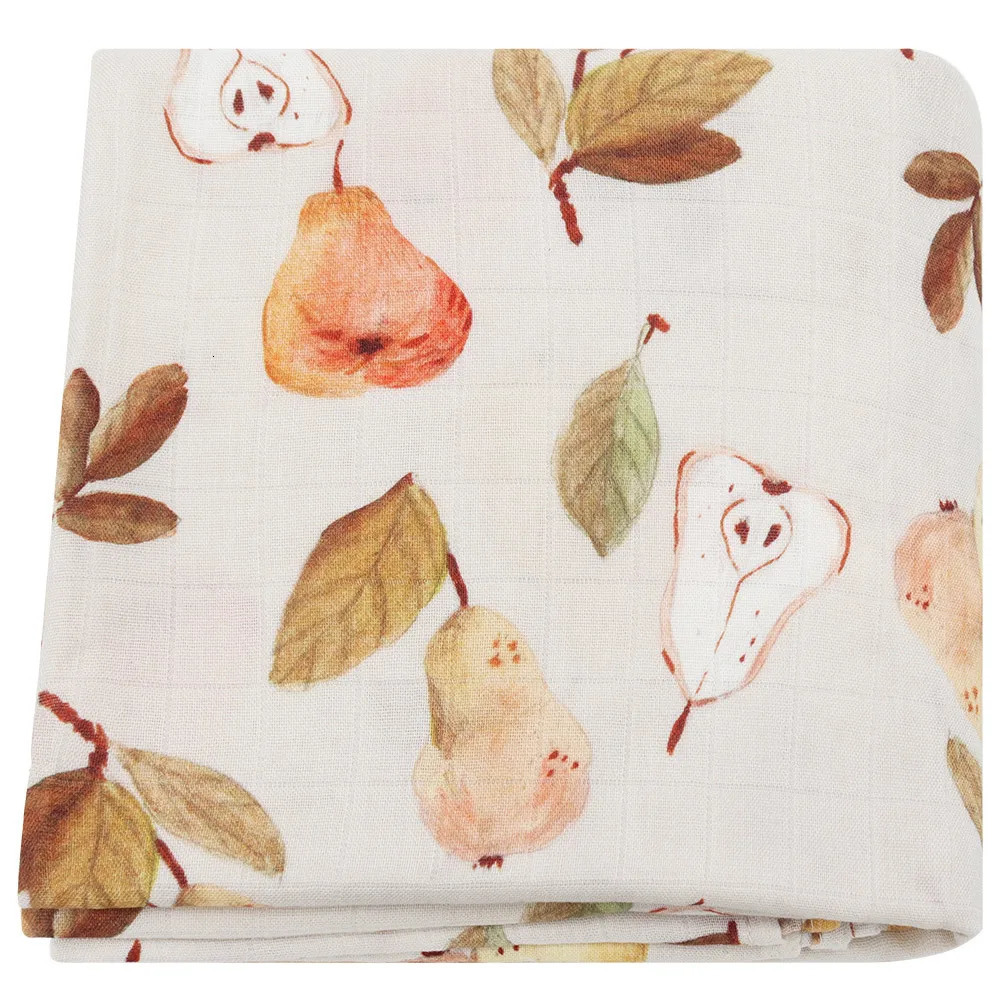 Muselina Bebe Algodon 120 X 120cm Cotton 2 Layers born Baby Bath Towel Wrap Muslin Swaddle Blankets 47 Inches 240703