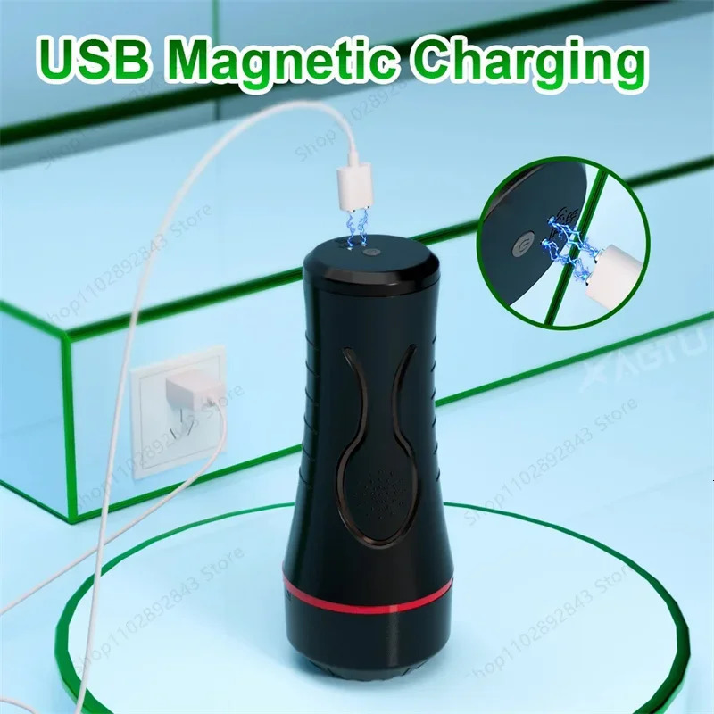 Silicone Vagina Mouth Masturbator Men Machine Masturbating Sex Toys For Women Massager Head Sexy Vagina 18 Sexy Men But Toys 240627