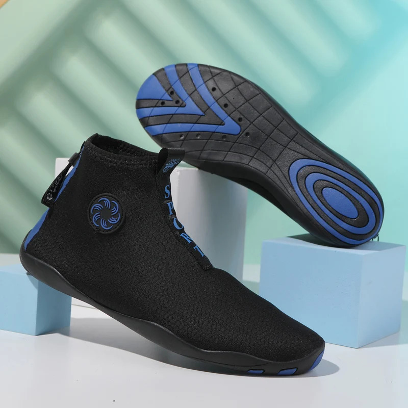 Summer Water Shoes Men Barefoot Upstream Quick Dry Wading Swimming Sneakers Diving Sport Beach Aqua 240705