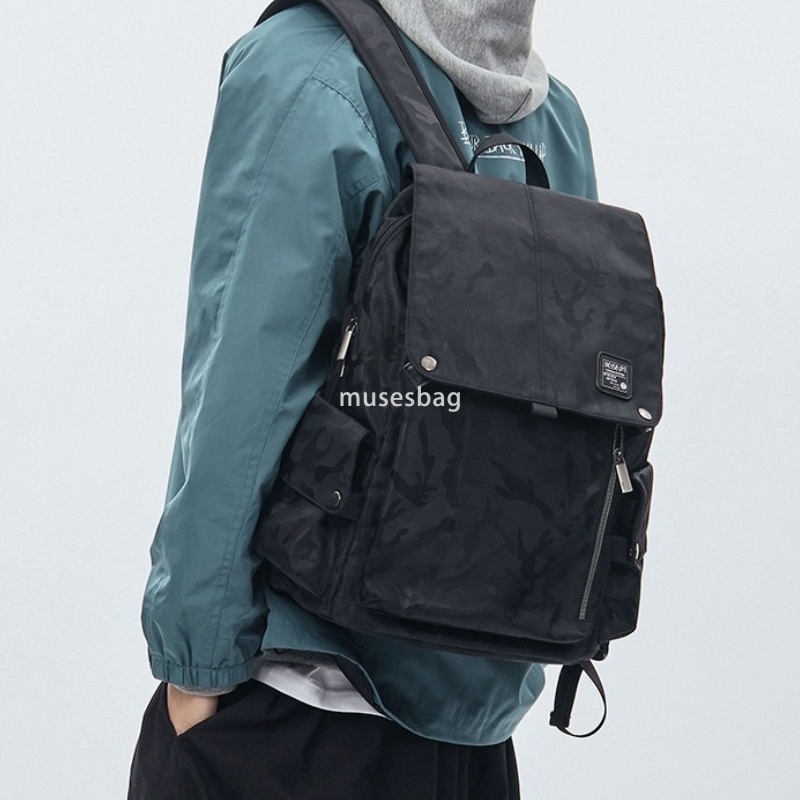 High end men's backpack with a luxurious sense of leisure commuting backpack computer bag British large capacity travel bag waterproof backpack