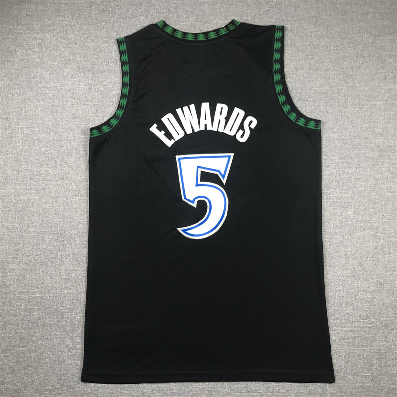 Stitched ant Anthony Edwards Jersey Basketball Jerseys Men Kids City vest Wear Youth adult children edition white