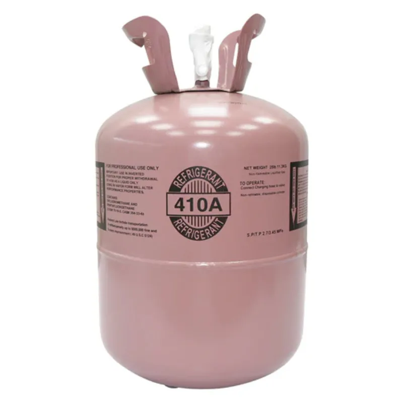 Freon Steel Cylinder Packaging R410A 25Lb Tank Refrigerant For Air Conditioners Freezers