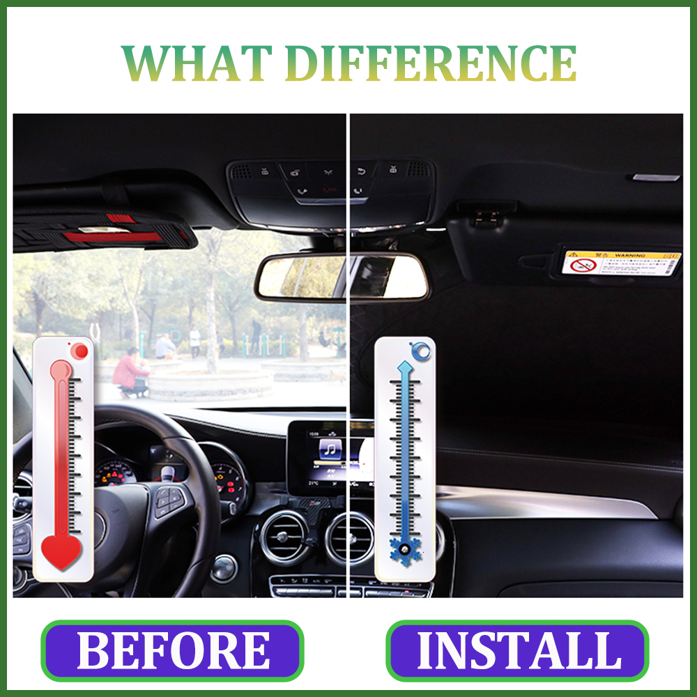 2025 new 2025 new Front Windshield Sunshades Toyota 2019-2024 Car Window Shield Sun Shades Visor For Corolla 12th ACCESSORIES