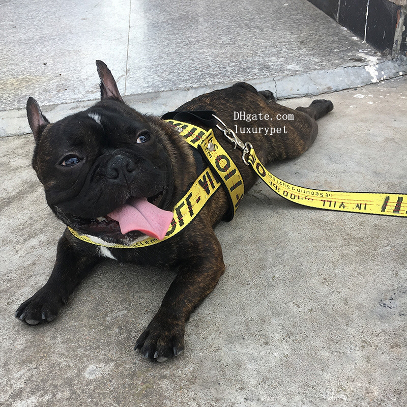 free shipping Designer Collar Leash Set No Pull Dog Harness, Easy Walk for Small Medium Large Pets Lightweight Harness Anti-Twist Pet Lead Combo Stree