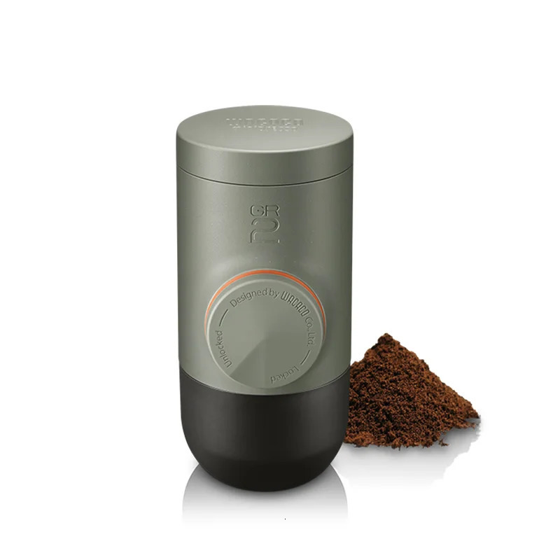 WACACO Minipresso GR2 Espresso hine for Outdoor Compatible Ground Portable Coffee Maker For Gift Travel Camping 240704