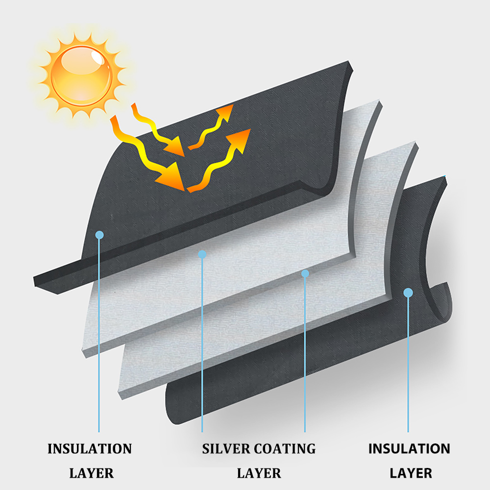 2025 new 2025 new Front Windshield Sunshades Toyota 2019-2024 Car Window Shield Sun Shades Visor For Corolla 12th ACCESSORIES