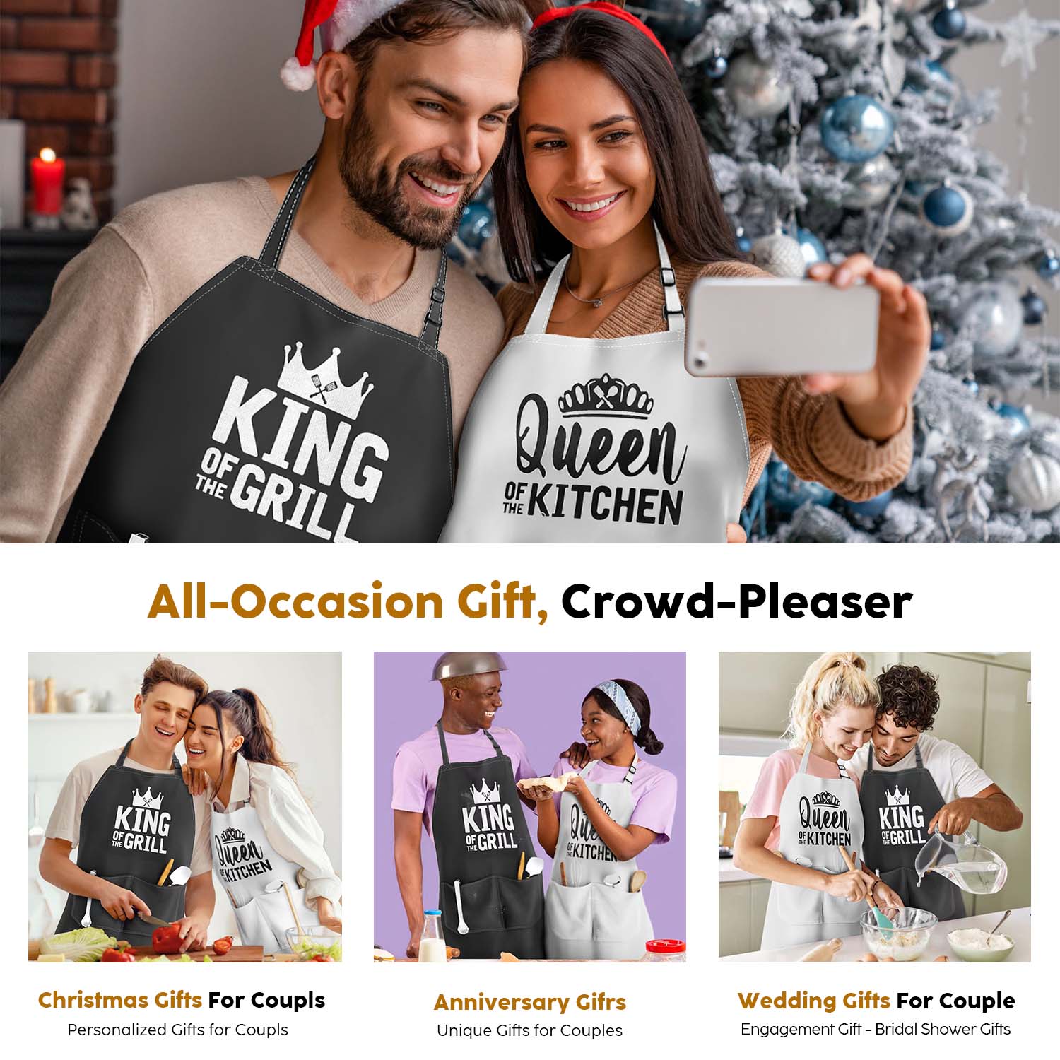 Christmas gifts men dad husband boyfriend brother grandpa him birthday accessories apron camping cooking kitchen