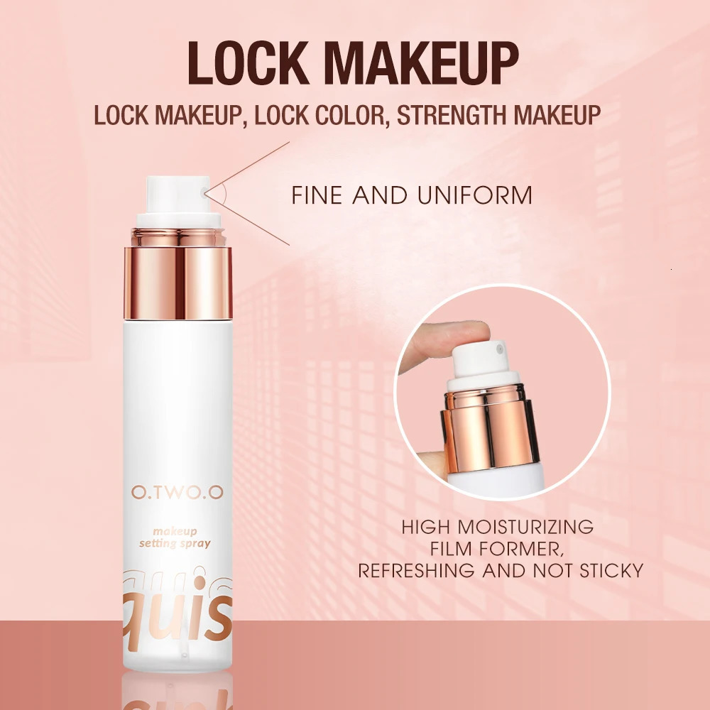 Wholesale Setting Spray For Makeup Moisturizing Lasting Makeup Finishing Spray Instant Film Formation Make up Lock Spray 240705