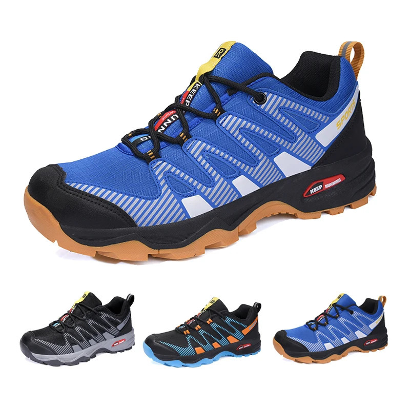 Waterproof Hiking Shoes Men Outdoor Trailing Trekking Shoes Lightweight Sneakers Tactical Boots Non-slip Work Boots Size 39-47 240705