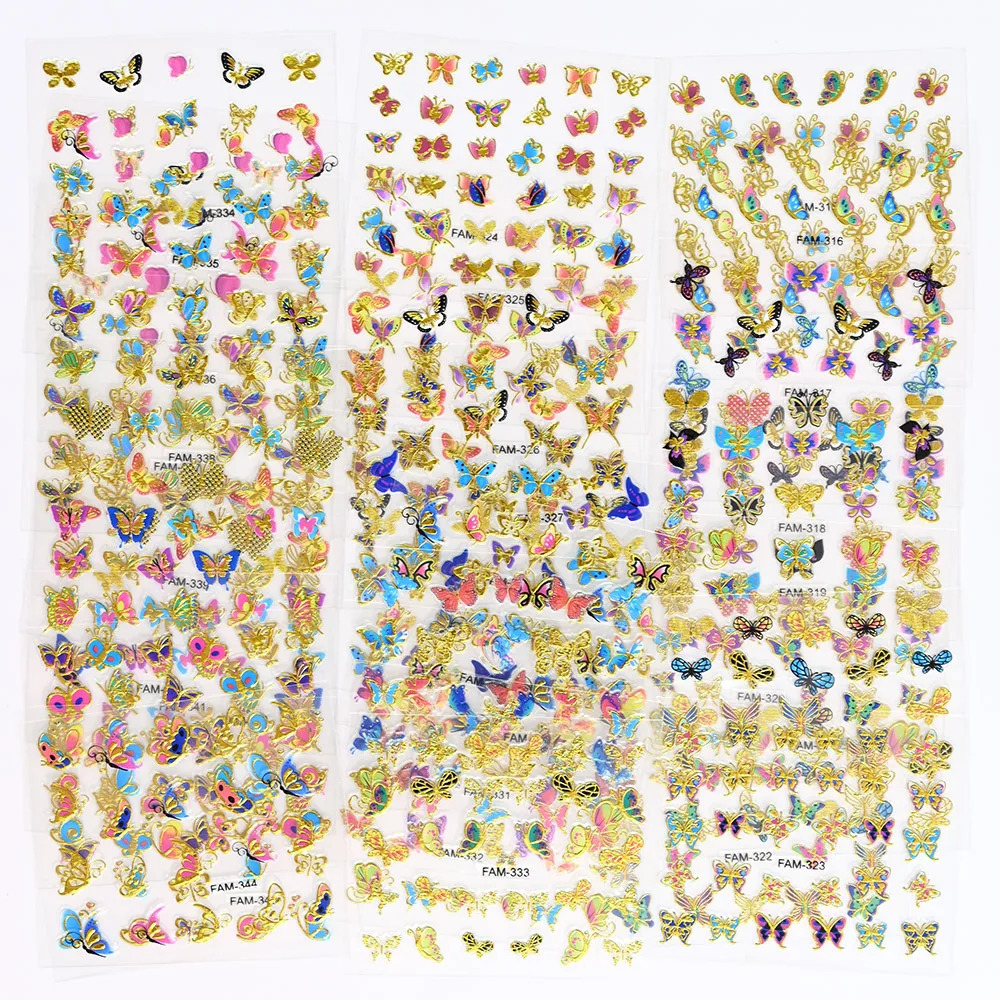 30 pieces of rhinestones totem nail stickers self-adhesive diamond sliders jewelry star and moon stickers nail decorations * - NL14 240705