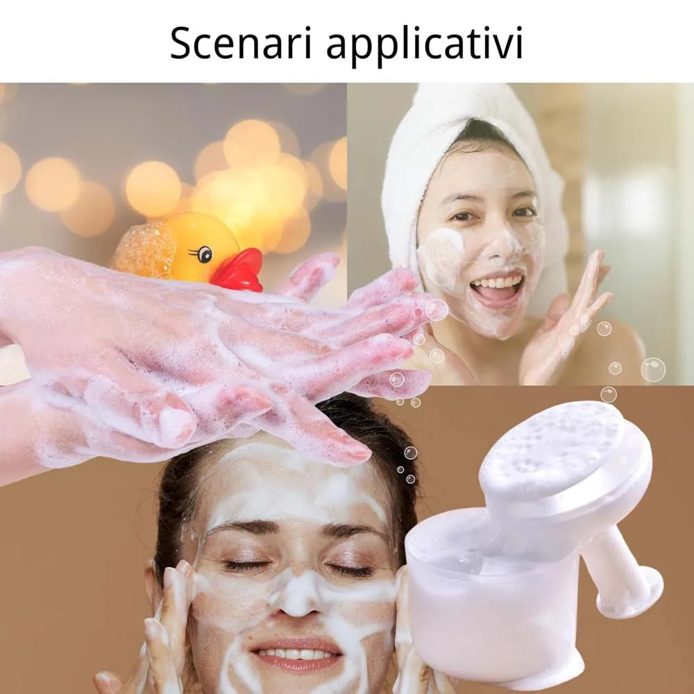 1Pc Bubble Machine Cleaning Tool Bubble Maker Foaming Cup Face Foamer for Face Foam Maker Portable Cleanser Tool Bubble 240705