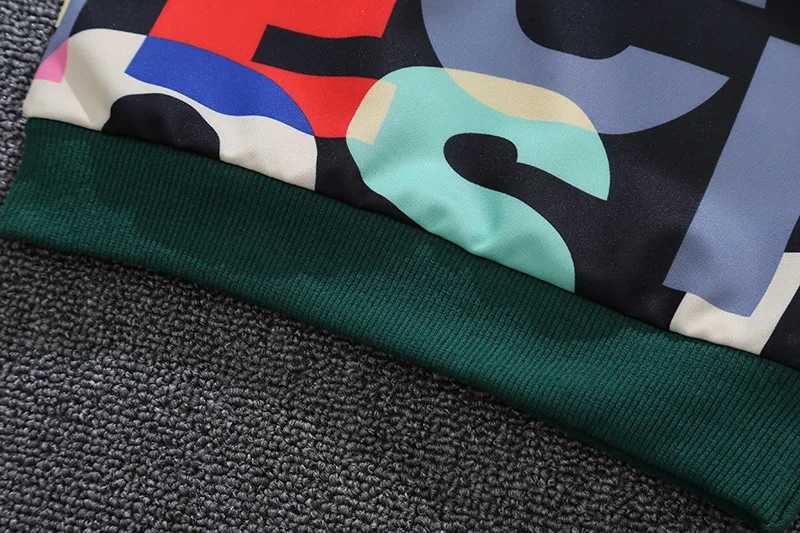 Clothing Sets Spring Autumn Children Boys Girls Kids Clothes Cotton Long Sleeve Full Print Letters Suit Baby T-Shirt Pants 2Pcs/set Tracksuit