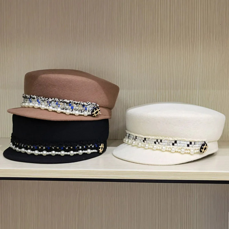 Women Winter Wool sboy Cap Girl Ladies Fiddler Flat Cap Cabbie Baker Boy Peaked Beret Hat Driver Cap Paperboy Gatsby Hat 240701