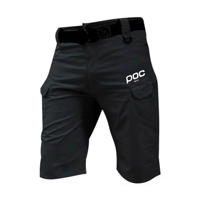 MOTO POC Cycling Summer Mtb Downhill Pants Waterproof Men Hiking Shorts Bicycle Clothing Mountain Bike Motorcycle Cargo Bottoms 240704