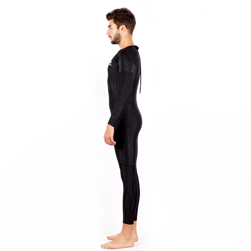 HXBY Sharkskin Full Body Bathing Suit One Piece Swimsuit Men Swimwear Mens Competition Racing Training Swimsuit Swimming Suit 240704