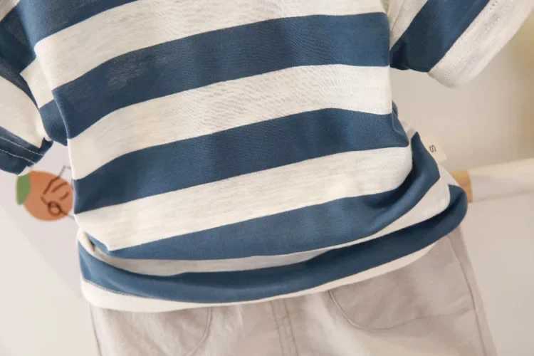 Clothing Sets NEW Children Summer Fashion Baby Boys Girls Clothes Suit Stripe Cotton T Shirt Shorts 2pcs/sets Kids Casual Toddler Tracksuits