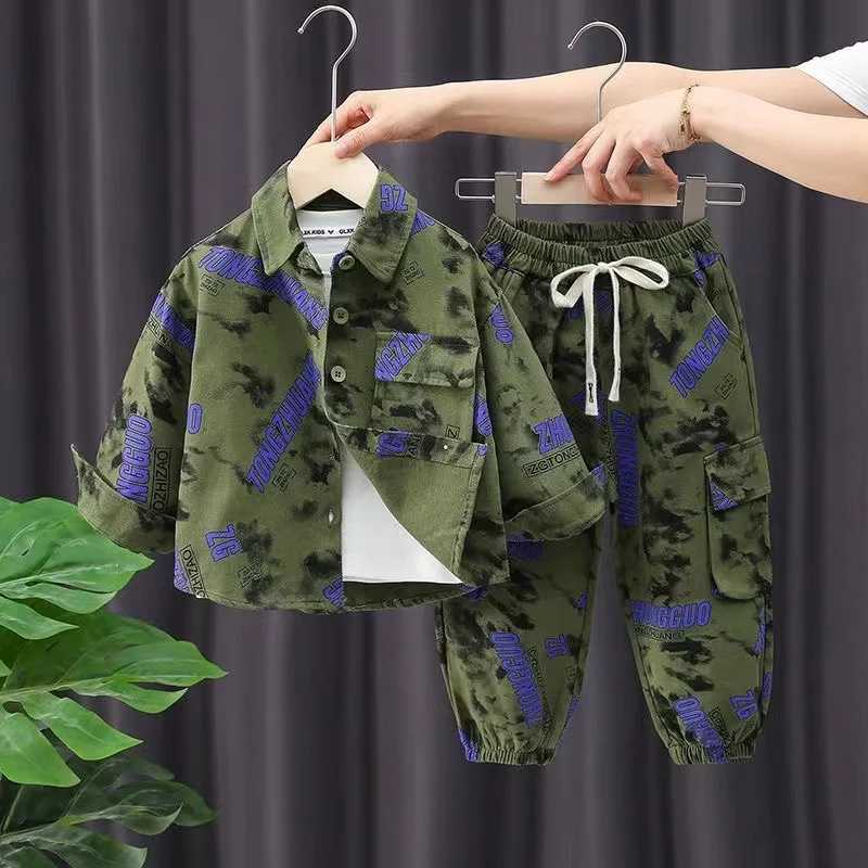 Clothing Sets Tracksuit For Boy 2024 New Spring Autumn Kids Clothes Boys Sets Sports Suit Children Tracksuit Boys Kids Outfits