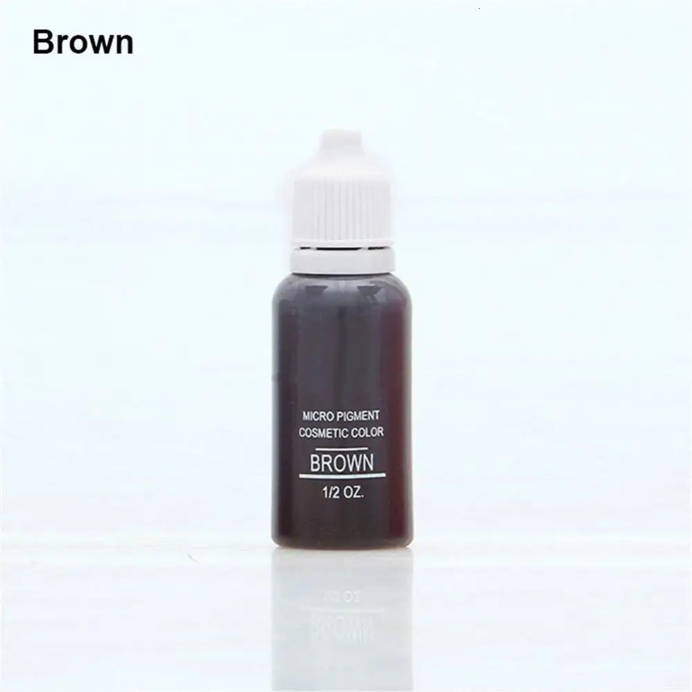 23 color professional tattoo pigment lipstick eyeliner natural plant pigment semi anent fadeless tattoo ink supplement 240705