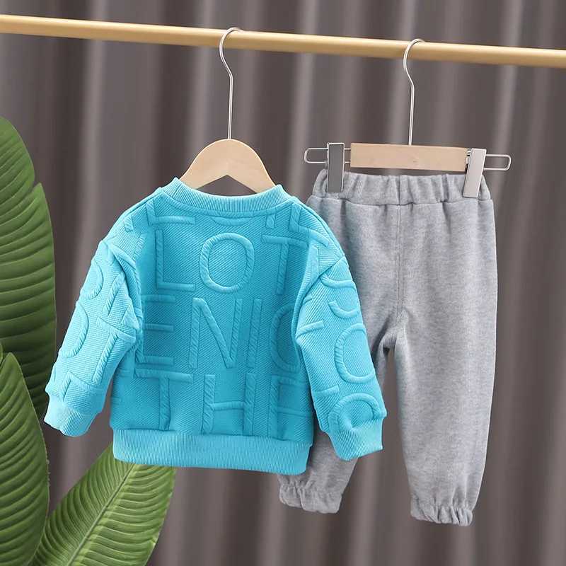 Clothing Sets Toddler Boys Sport Cotton Clothing Set Baby Spring Autumn Pullover Sweater Pants 2Pcs Tracksuit Children Kids Clothes Sets