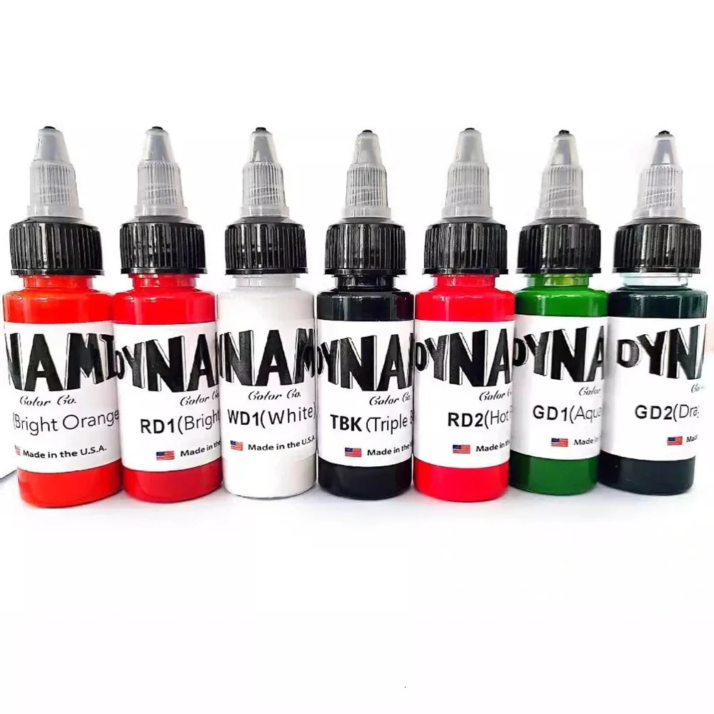 30ml dynamic tattoo ink pigment body art tattoo kit professional beauty pigment makeup tattoo supplies semi anent 1 piece 240705